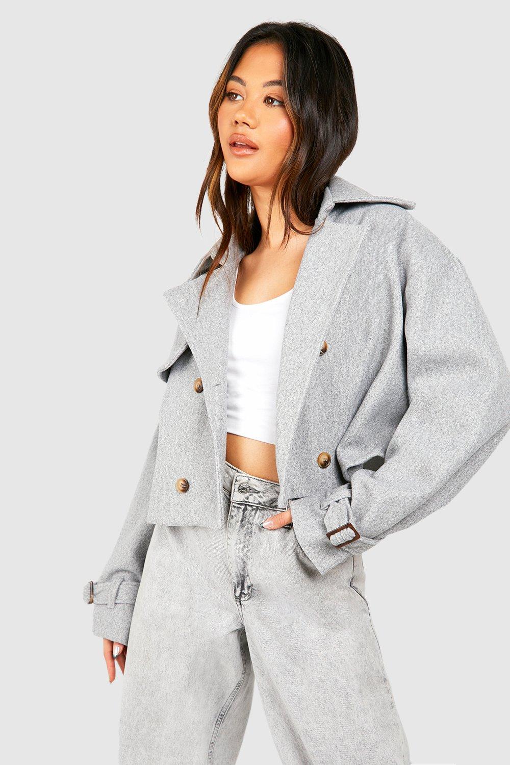 Trench discount coat gris